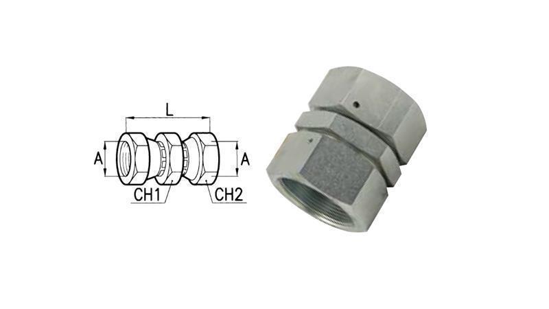 ÉCROU ROTATIF DOUBLE HYDRAULIQUE 3/4