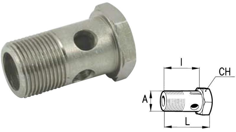 ȘURUB BLANK HIDRAULIC 1/8