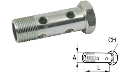 BOLT HIDRAULIC DUBLU ORB M18x1.5