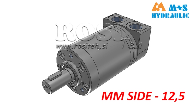 MOTOR HIDRAULIC MM 12,5 - SIDE