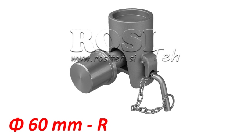 BALL FOR TIPPER CAISSON Φ60 8T RIGHT