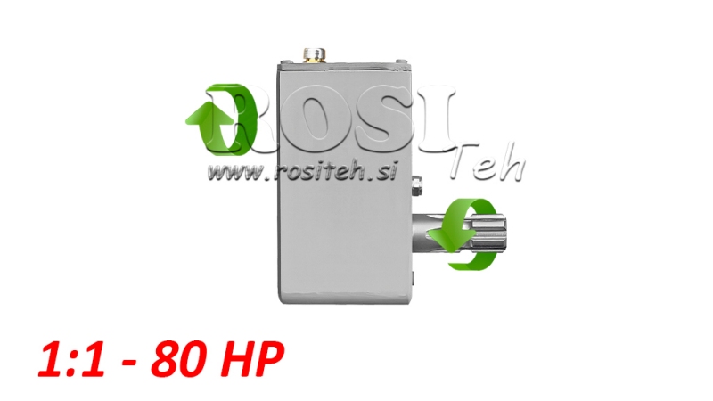 TRACTOR CUTIE DE VITEZE - INVERSIE 1:1 (80HP-60KW) FEMELĂ-MASCUL