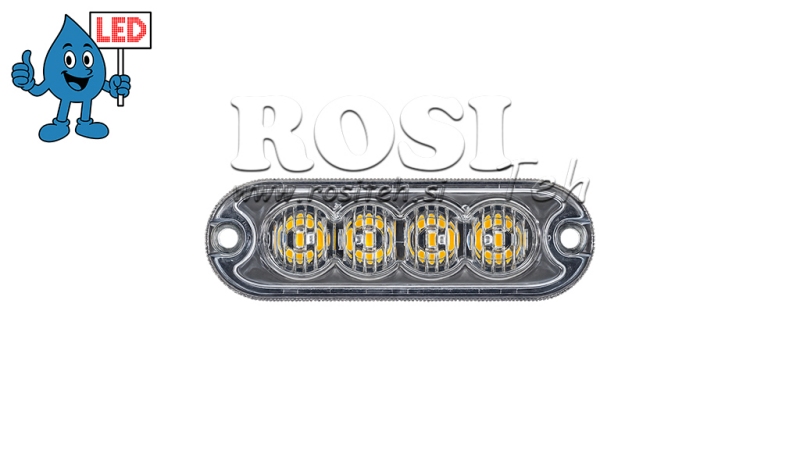 LAMPĂ STROBOSCOPICĂ LED 12/24 V