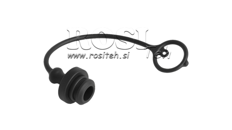 COVOR PROTECTOR DIN CAUCIUC NEGRU - CUPLURI RAPIDE FEMELĂ