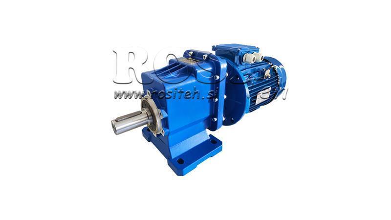 Motor electric 1 fază 1.1kW cu reducer ERC03 MS90 54rpm