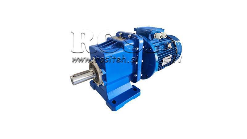 Motor electric 1 fază 1.5kW cu reducer ERC03 MS90 55rpm