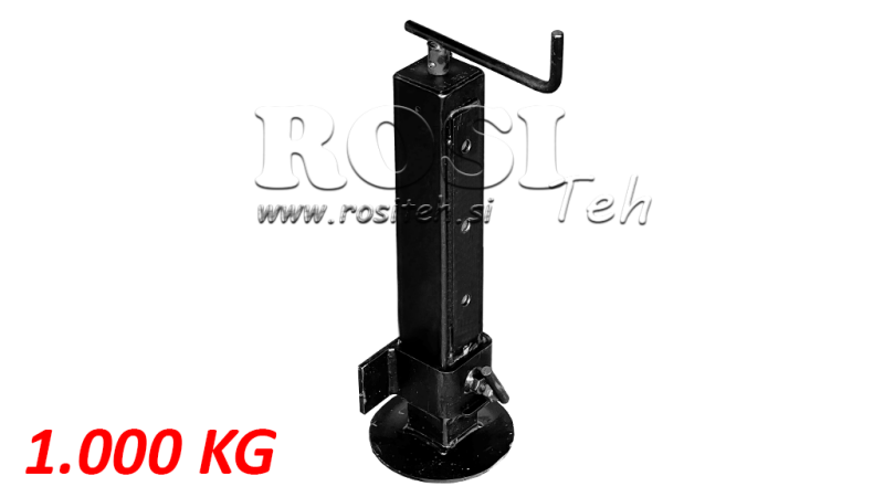 ADJUSTABLE THREADED SUPPORT LEG 300MM - 1000KG
