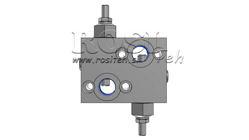 REGULATOR DE PRESIUNE HIDRAULICĂ 10-180 BAR PENTRU MOTOR HIDRAULIC MP-MR-MH