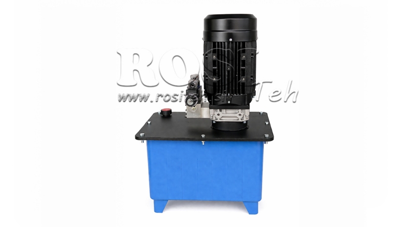 MINI HYDRAULINEN POWER-PACK 380V AC (4 kW) - 8 cc - 12 lit/min - säiliö 25 lit