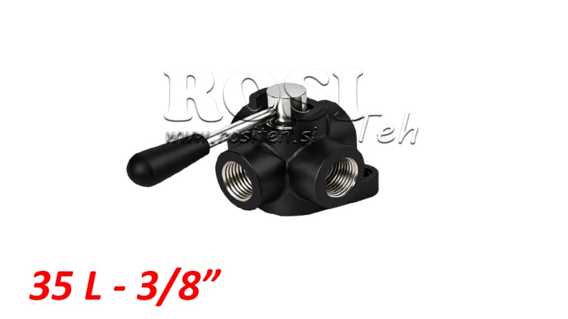 MANUAALINEN 4-SUUNTAVENTTIILI IF 3/8 - 35LIT