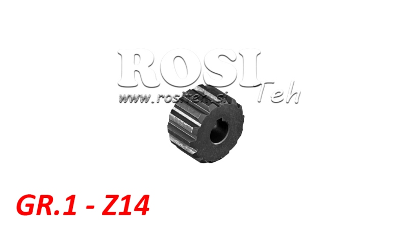 ENGRENAGE PTO POUR POMPE GROUPE 01 Z14