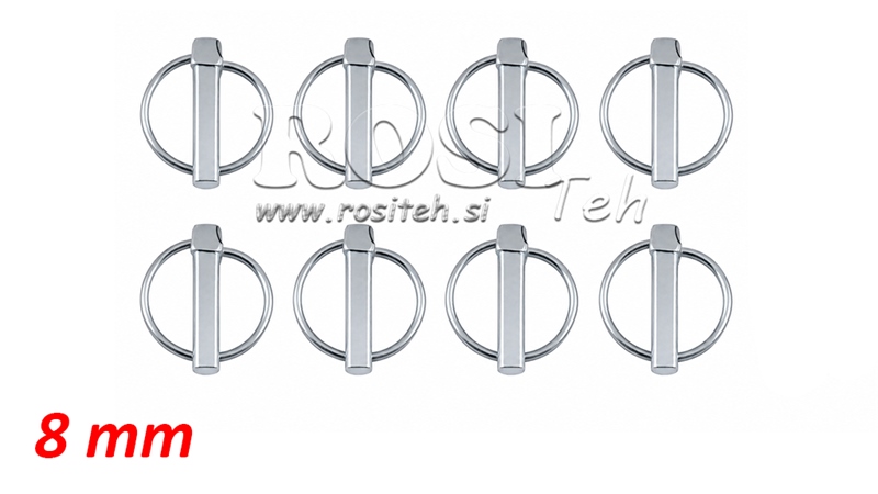 CUI SIGURANTA TIRANT CENTRAL 8 MM (8 BUC)