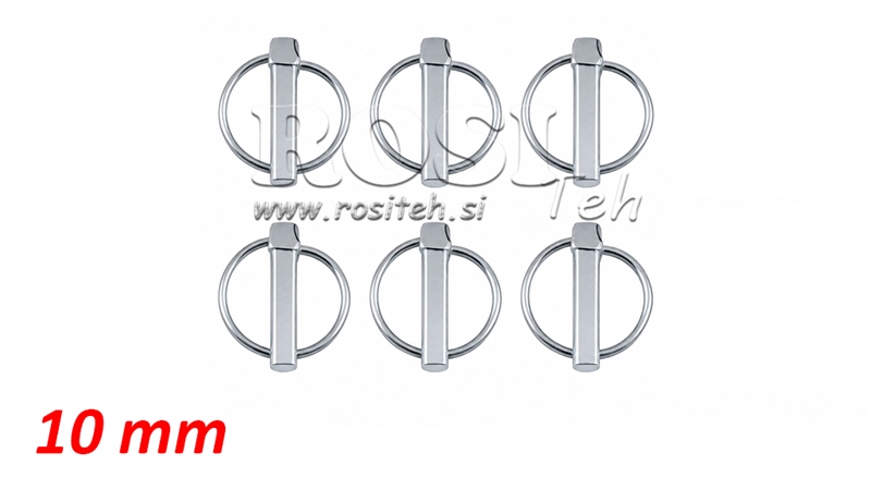 CUI SIGURANTA TIRANT CENTRAL 10 MM (6 BUC)
