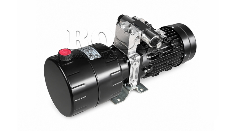 MINI HYDRAULINEN POWER-PACK 380V AC (1.5 kW) - 5.8 cc - 8.2 lit/min - säiliö 6 lit
