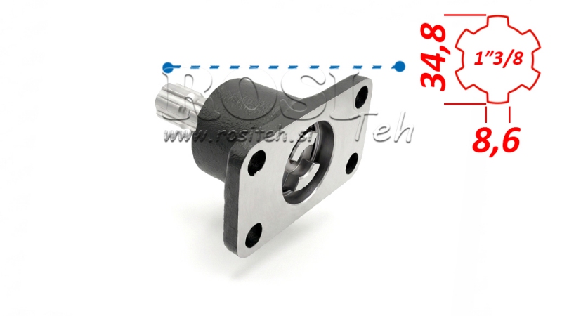 ADAPTOR CARDANIC PASQUALI 4 ȘURUBURI