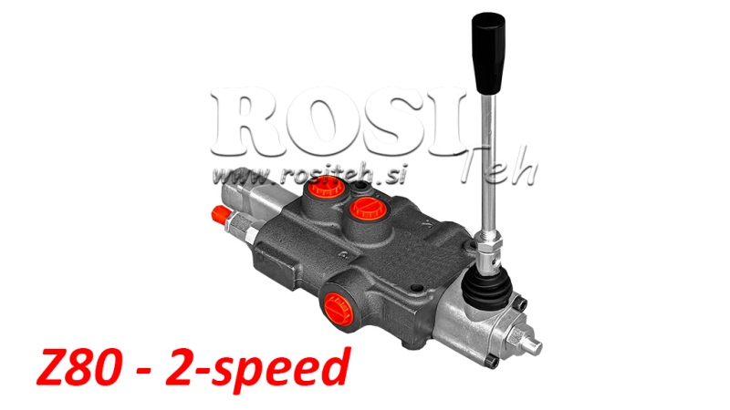 HYDRAULIC VALVE P80 - 2-SPEED