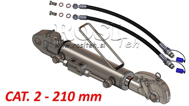 BARRE DE POUSSEE / 3EME POINT HYDRAULIQUE SPECIAL- CAT. 2 - 63/35-210 (45-95 HP) (25,4 mm)