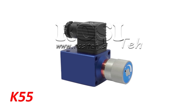 COMUTATOR DE PRESIUNE HIDRAULICĂ K55 20-200 BAR (MAX.400BAR)