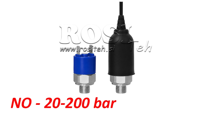 COMUTATOR DE PRESIUNE HIDRAULICĂ K4 - NU 20-200 BAR (MAX.300BAR)