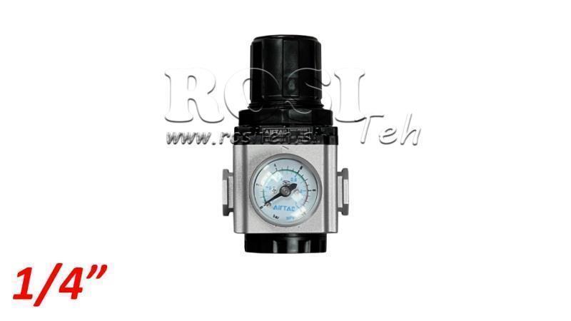 REGULATOR PNEUMATIC 200 G1/4 0-10b