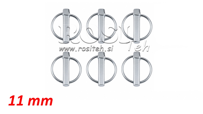 CUI SIGURANTA TIRANT CENTRAL 11 MM (6 BUC)