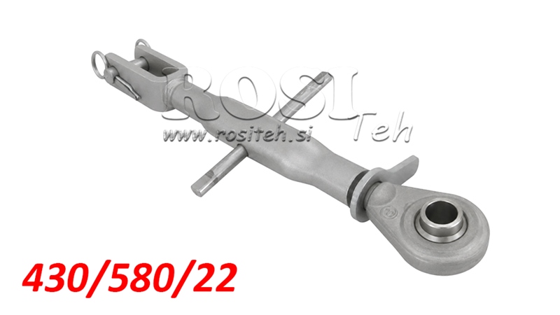TIRANT LATERAL REGLABIL 430/580/22