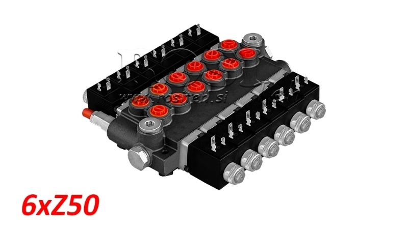 ELEKTROHYDRAULISK MONOBLOCKVENTIL 6xZ50