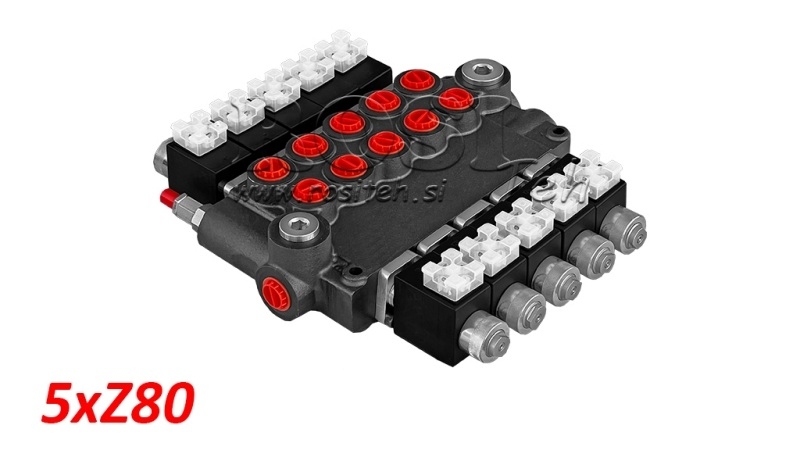 ELEKTROHYDRAULISK MONOBLOCKVENTIL 5xZ80