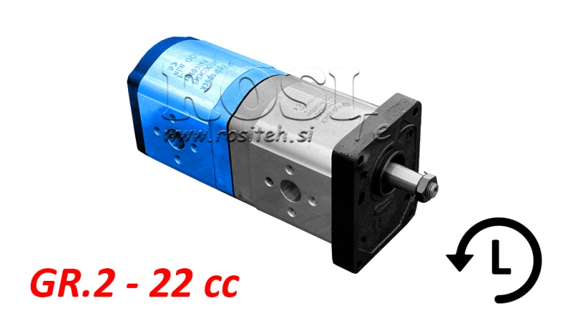 POMPĂ HIDRAULICĂ 20A22X066 SPATE GR.2 22 CC STÂNGA
