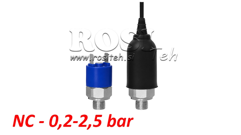 CHAVE DE PRESSÃO HIDRÁULICA K4 - NC 0.2-2.5 BAR (MÁX.25BAR)