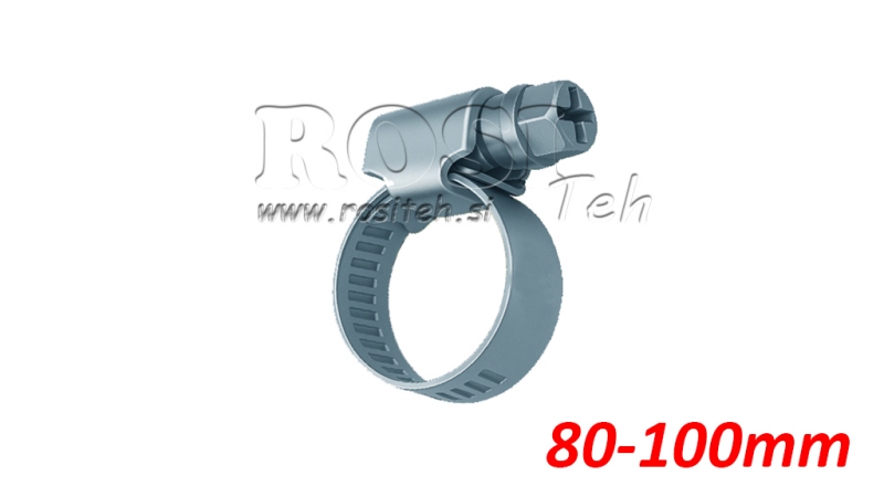 9MM- CLEMA CU ȘURUB 80-100MM