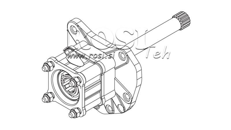 IESIRE PENTRU POMPĂ HIDRAULICĂ - MERCEDES G155 - 1 ACTROS