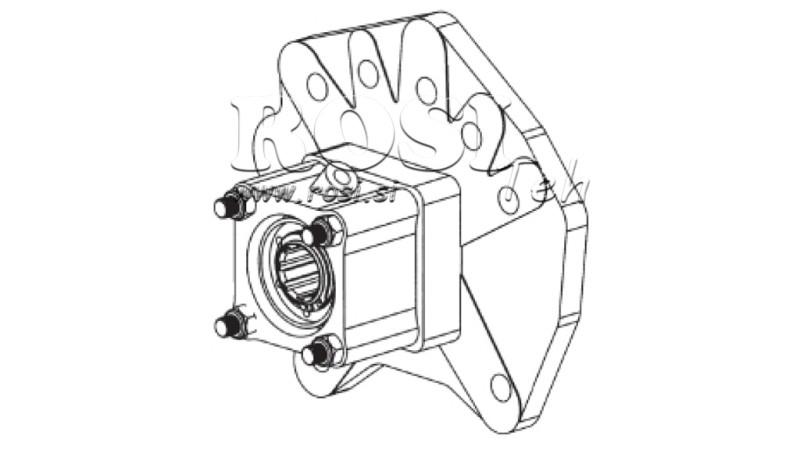 IEȘIRE PENTRU POMPĂ HIDRAULICĂ - MERCEDES G100