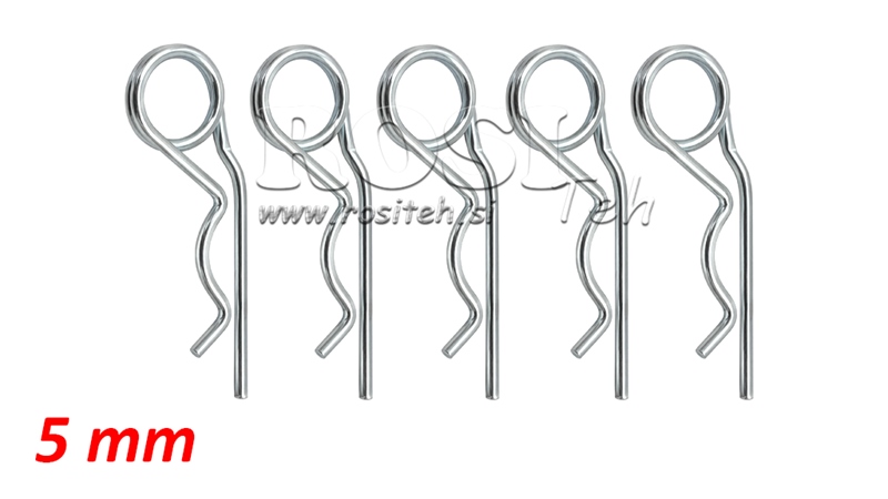 SET SIGURANȚE ARC DUBLU Φ 5 MM (5PCS)