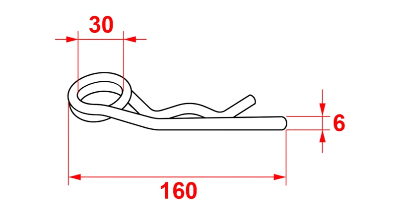 SET SIGURANȚE ARC DUBLU Φ 6 MM (5PCS)