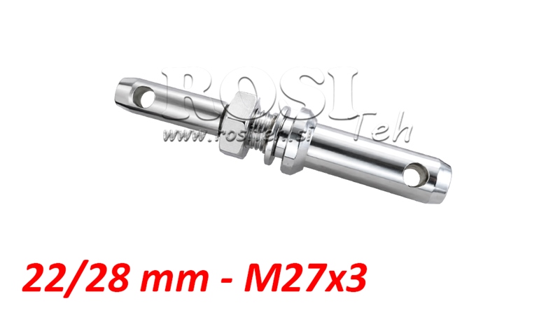 BOLT TIRANT CU FILET FI22/28MM M27X3