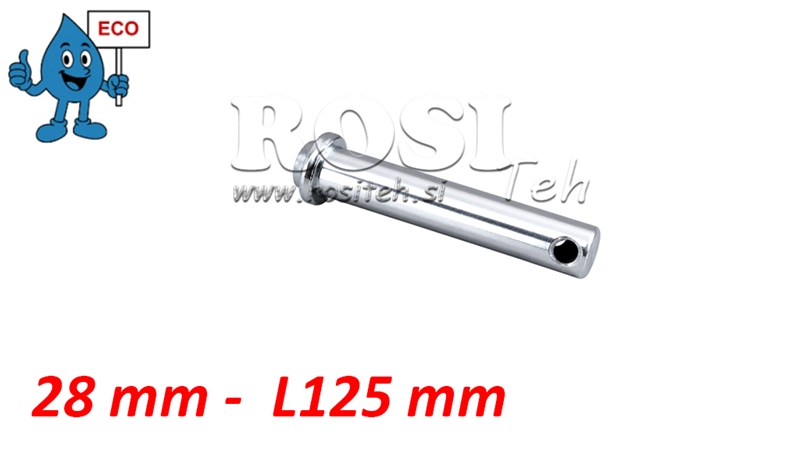 BOLT CU CAP SI GAURA ECO 28MM - L125MM