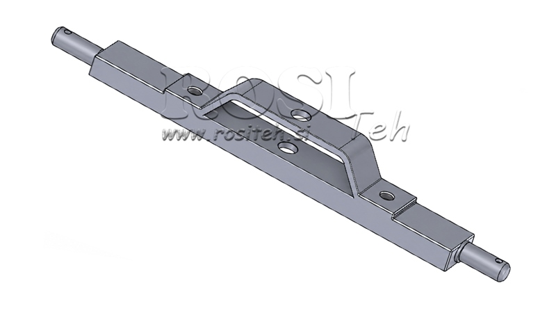 BARĂ DE REMORCARE CU SUPORT PENTRU TRACTOR CAT. 2 (L-750MM)