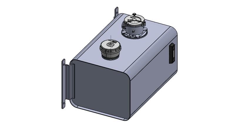 CAPAC REZERVOR METALIC 60 Lit 310x380x560mm