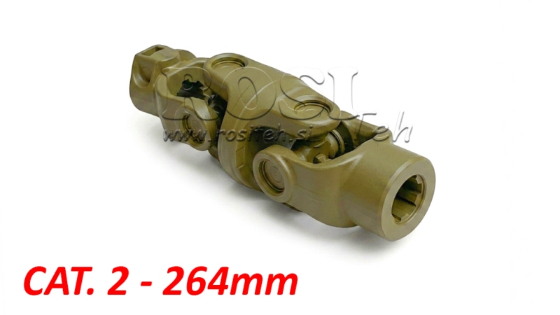 DVIGUBAS KARDANO ŠARNYRAS KAT.2 (264 mm)