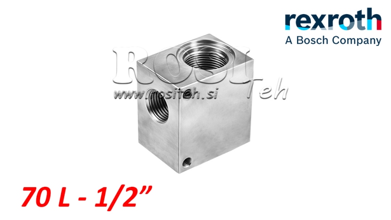 HUS FÖR 2-VÄGS HYDRAULIKVENTIL REXROTH 1/2 70-LIT