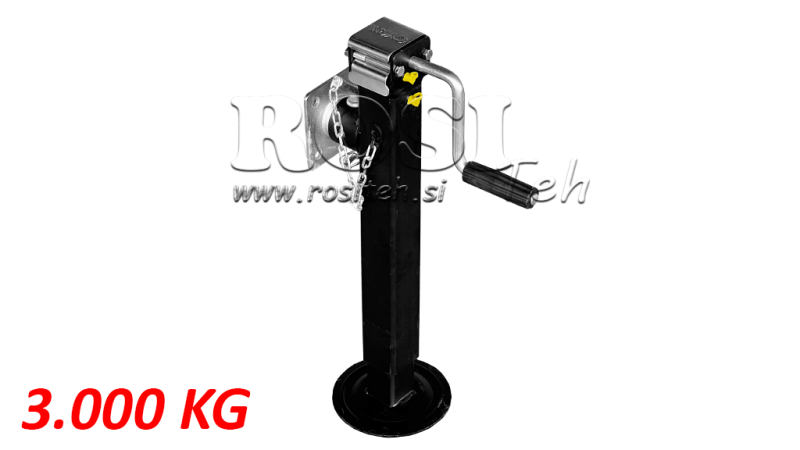 SOUTIEN DE FILET AVEC FLANGE 300mm - 3,000kg