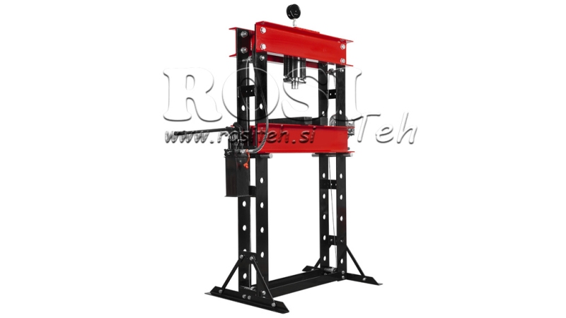 ATELIER PRESĂ HIDRAULICĂ PENTRU RULMENȚI 50T - cu două viteze