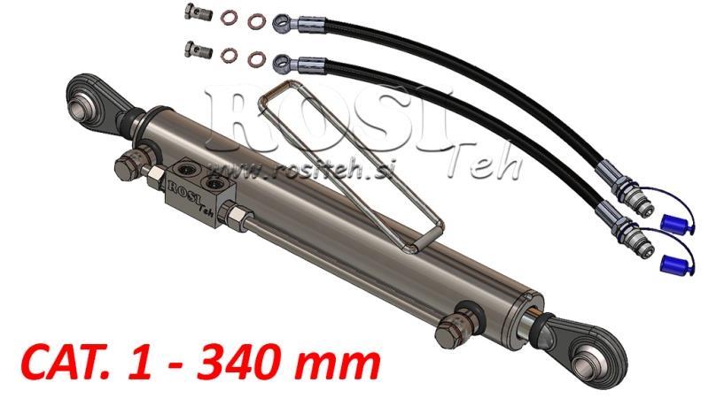 TIRANT CENTRAL HIDRAULIC STANDARD - CAT. 1 - 50/30-340 (20-55 HP) (19,2/19,2 mm)