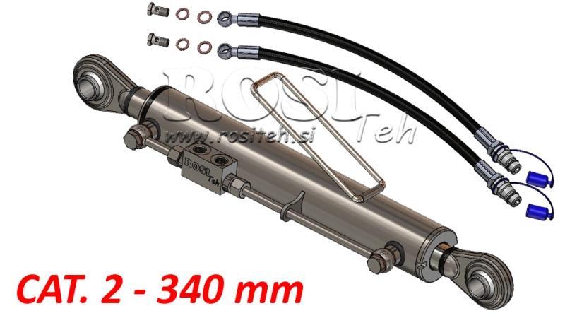 TIRANT CENTRAL HIDRAULIC STANDARD - CAT. 2 - 63/35-340 (45-95 HP) (25,4/25,4 mm)