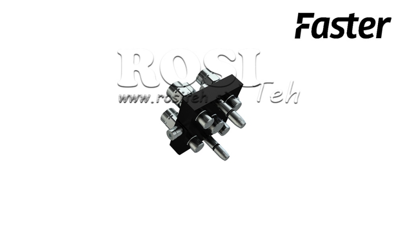 CUPLĂ MULTI-FASTER FENDT 5CĂI BSP 4×3/8 1×1/2 PARTE MOBILĂ