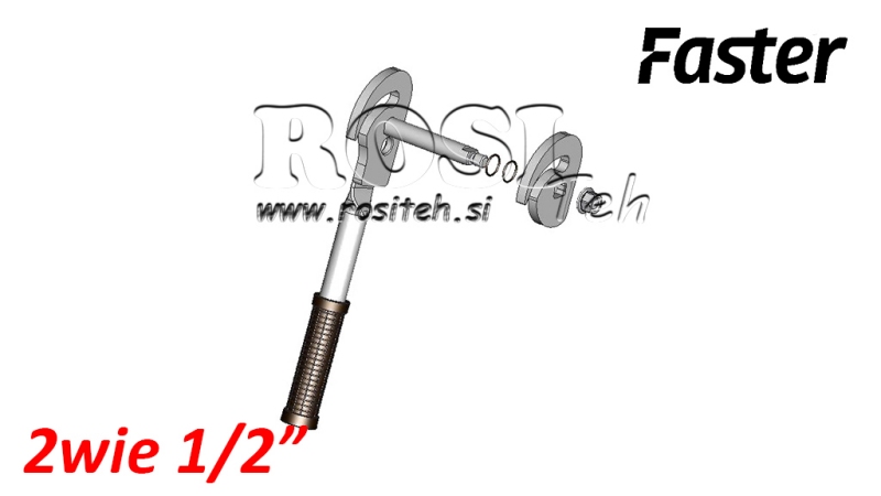 MANETĂ PENTRU MULTI-FASTER 2CĂI 1/2 PARTE FIXĂ