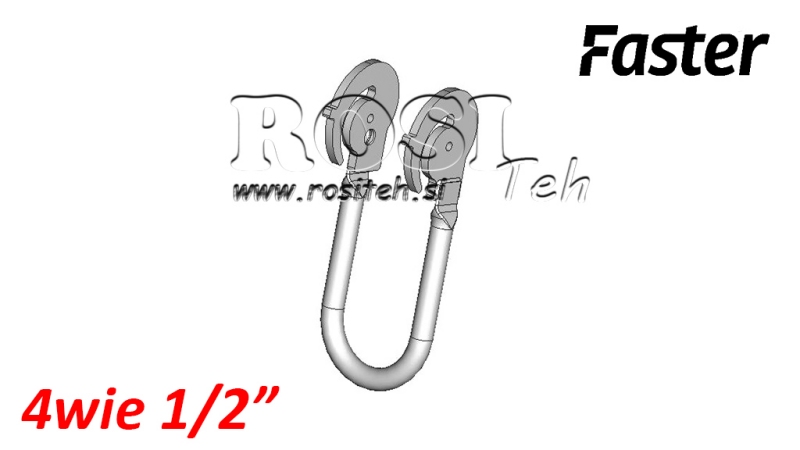 MANETĂ PENTRU MULTI-FASTER 4CĂI 1/2 PARTE FIXĂ