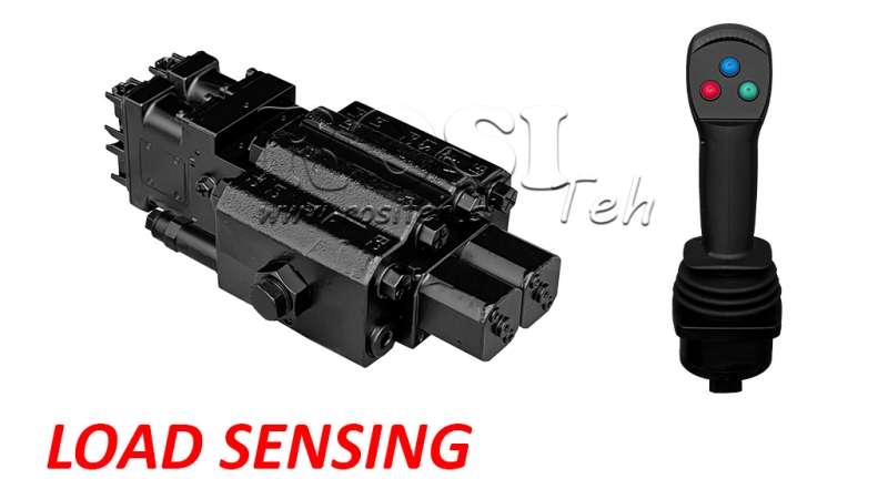 PROPORTIONELL STYRVENTIL FÖR TRAKTORFRONTLASTARE - LOAD SENSING LVM92 EHP