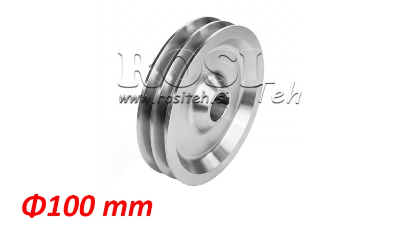 ROATĂ DE CUREA 2x17 Φ100/35mm